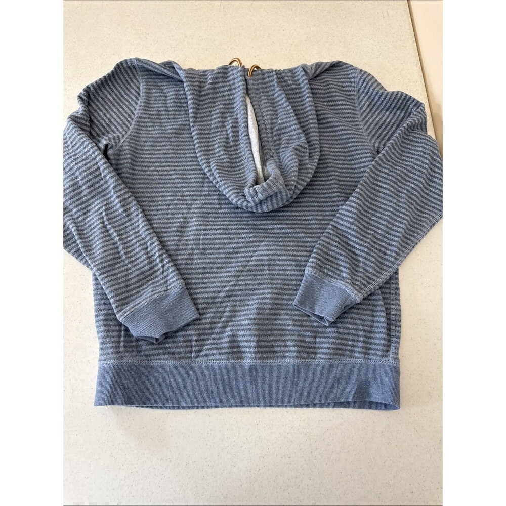 Levi’s Levi Strauss Co. Men’s Grey Striped Sweatshirt Pullover Hoodie Small - Picture 15 of 16
